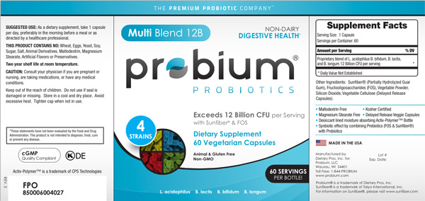 probium probiotics multi blend 12b